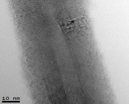 TEM image of CNT